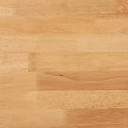 Baxton Studio Tavolo da pranzo rotondo Kenji in legno da 34" di larghezza, marrone naturale: legno di caucciù, 4 posti