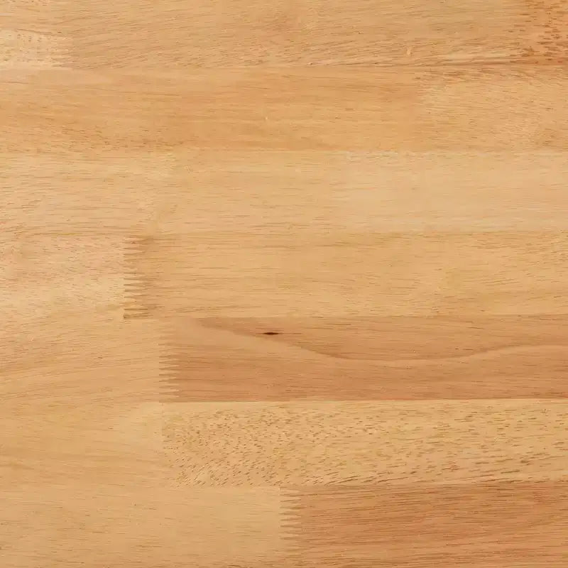 Baxton Studio Tavolo da pranzo rotondo Kenji in legno da 34" di larghezza, marrone naturale: legno di caucciù, 4 posti