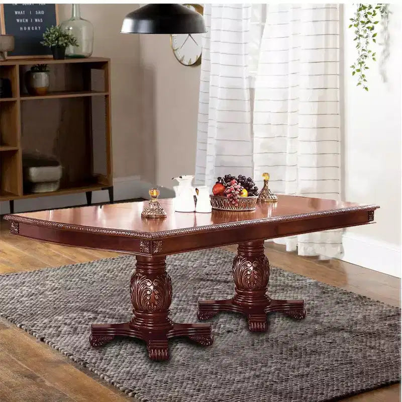 Tavolo da pranzo Acme Furniture Chateau De Ville da 46" con finitura ciliegio