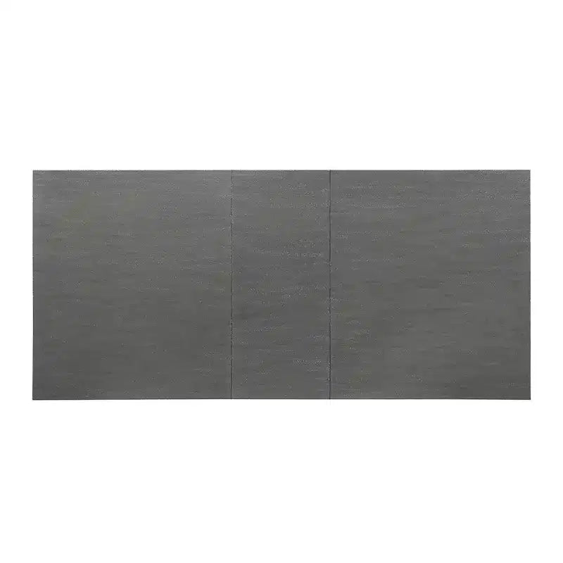 Tavolo da pranzo Katia da 90" grigio rustico e bianco anticato - Acme Furniture: Allungabile, 8 posti