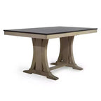 Home Design Set da pranzo Talon 7 pezzi grigio