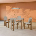 Set da pranzo moderno Mid-Century Gales 5 pezzi Manhattan Comfort