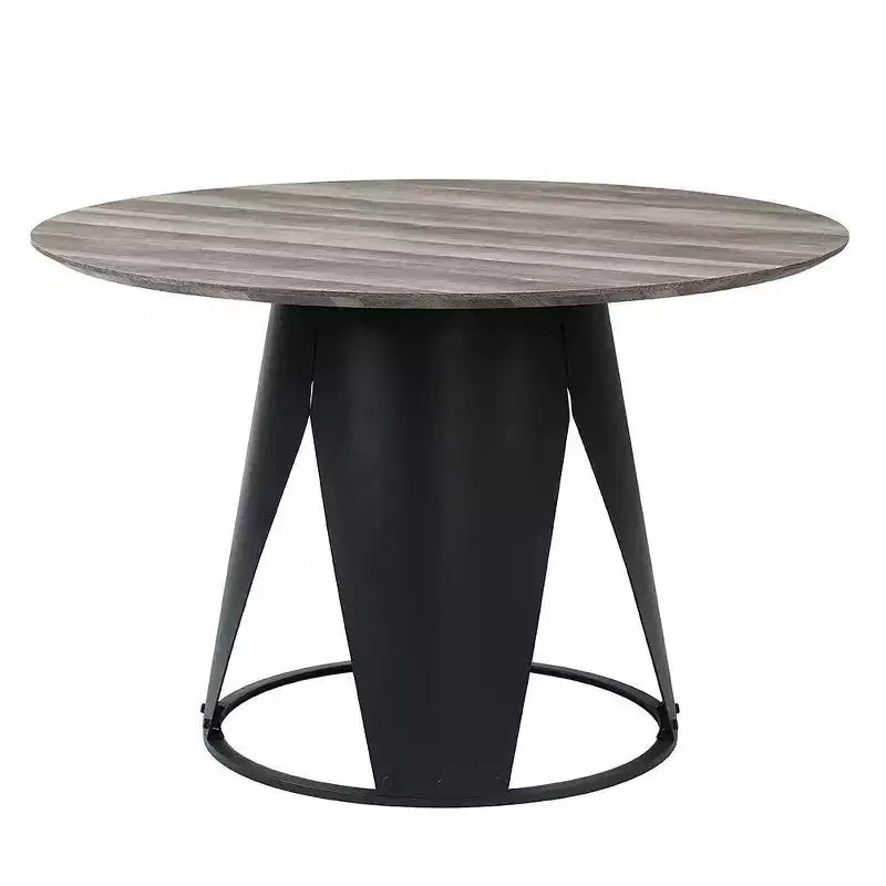 Tavolo da pranzo Zudora di Acme Furniture Finitura Rovere Antico/Nero