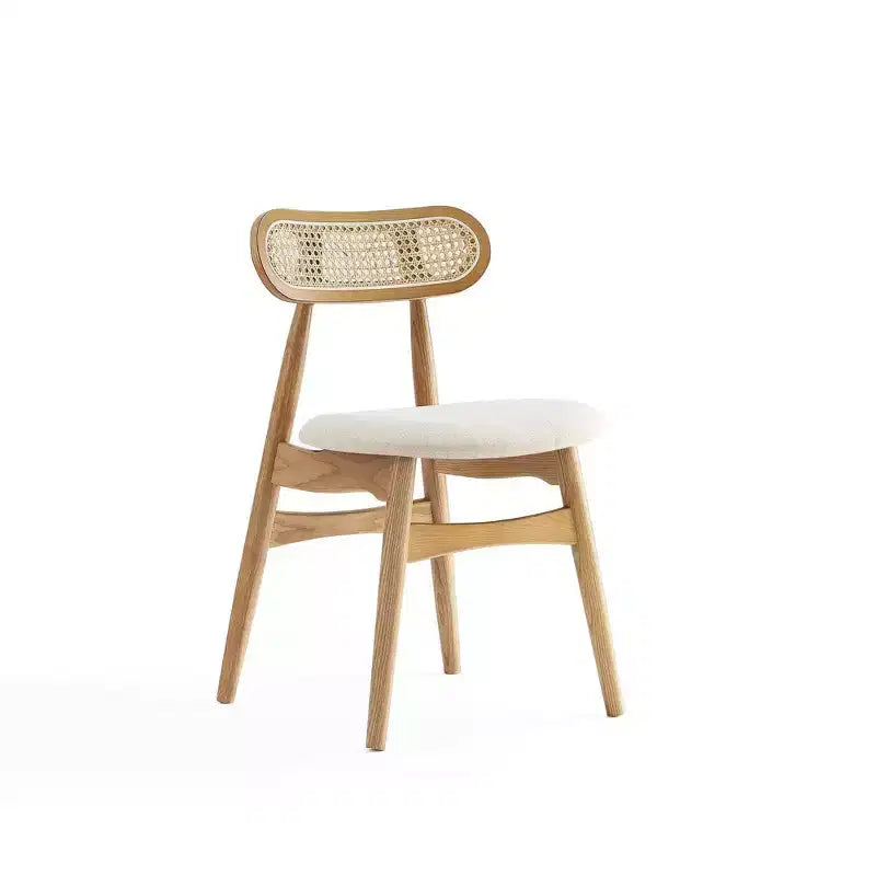 Manhattan Comfort Set da pranzo rettangolare 7 pezzi Rockaway e Colbert 70.86", naturale/farina d'avena: chic industriale, legno di frassino, 6 sedie