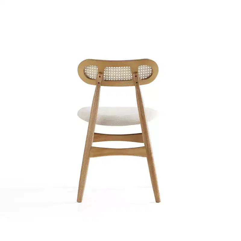 Manhattan Comfort Set da pranzo rettangolare 7 pezzi Rockaway e Colbert 70.86", naturale/farina d'avena: chic industriale, legno di frassino, 6 sedie