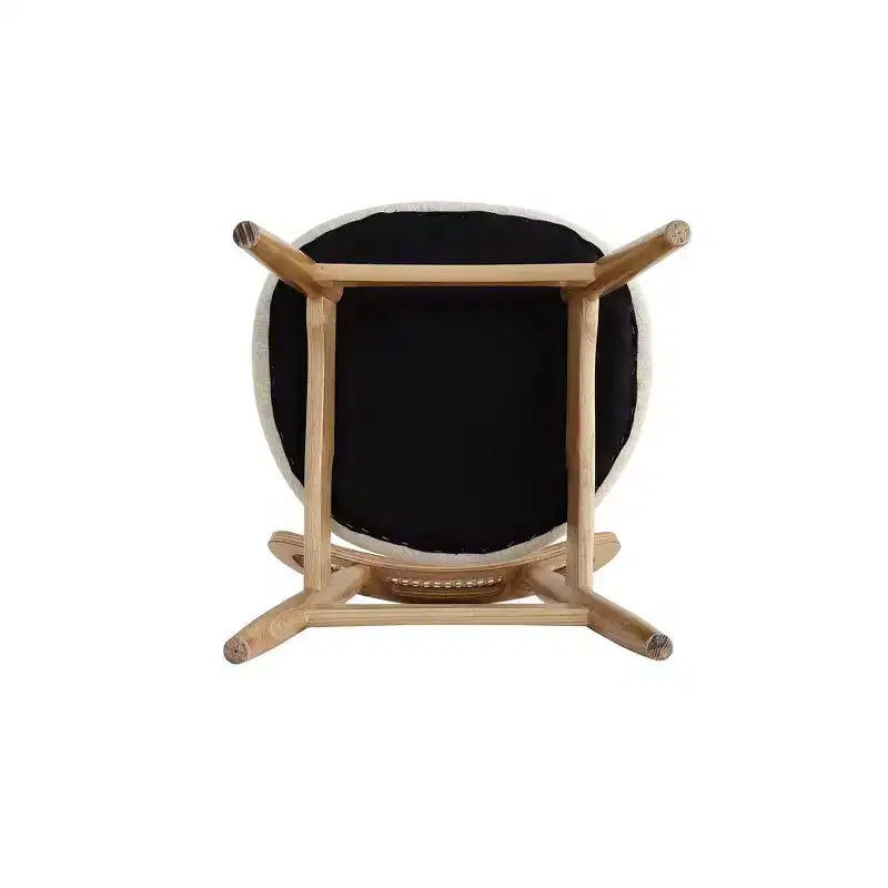 Manhattan Comfort Set da pranzo rettangolare 7 pezzi Rockaway e Colbert 70.86", naturale/farina d'avena: chic industriale, legno di frassino, 6 sedie