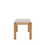 Manhattan Comfort Set da pranzo rettangolare 7 pezzi Rockaway e Colbert 70.86", naturale/farina d'avena: chic industriale, legno di frassino, 6 sedie