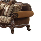 Divano Jardena 89": Braccioli Arrotondati, Gambe Queen Anne, Borchie decorative - Acme Furniture