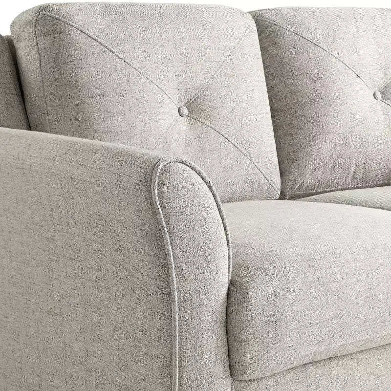 Lifestyle Solutions Divanetto Harper Beige Intrecciato