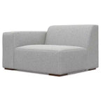 WyndenHall Biggs Left Arm Module Pale Gray