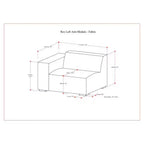 WyndenHall Biggs Modulo Braccio Sinistro Grigio Chiaro
