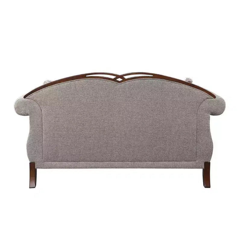 Divano Miyeon di Acme Furniture, Finitura Ciliegio