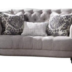 Divano Acme Furniture Saira grigio chiaro