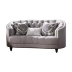 Divano Acme Furniture Saira grigio chiaro