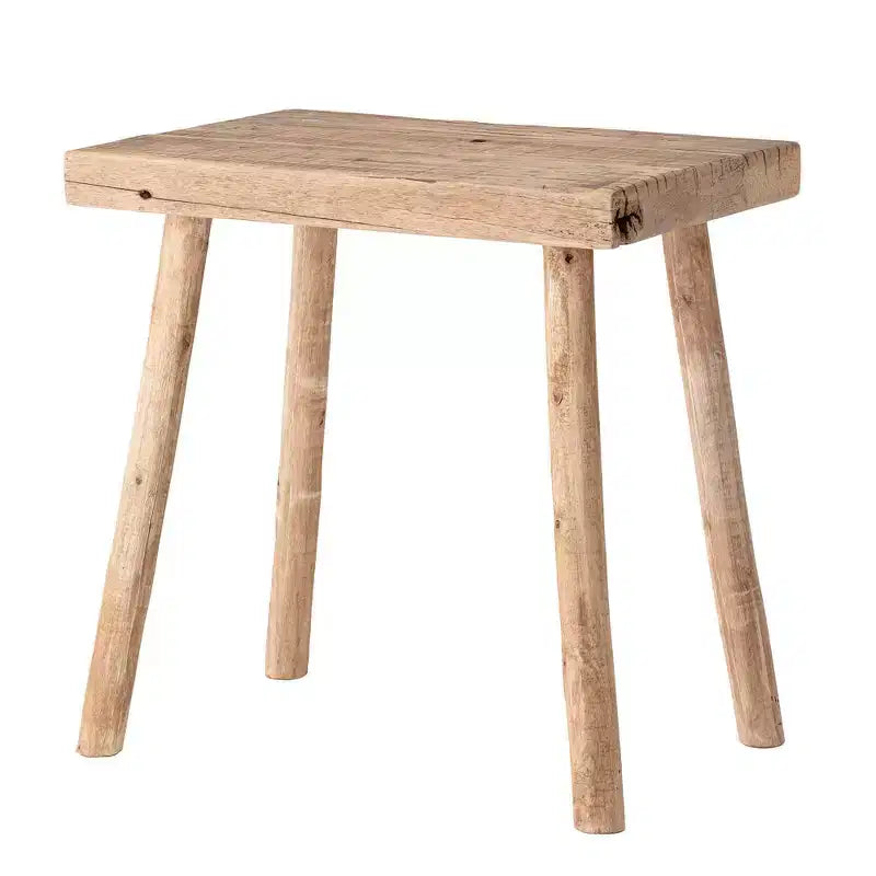 Tavolino d'appoggio in legno riciclato naturale Storied Home