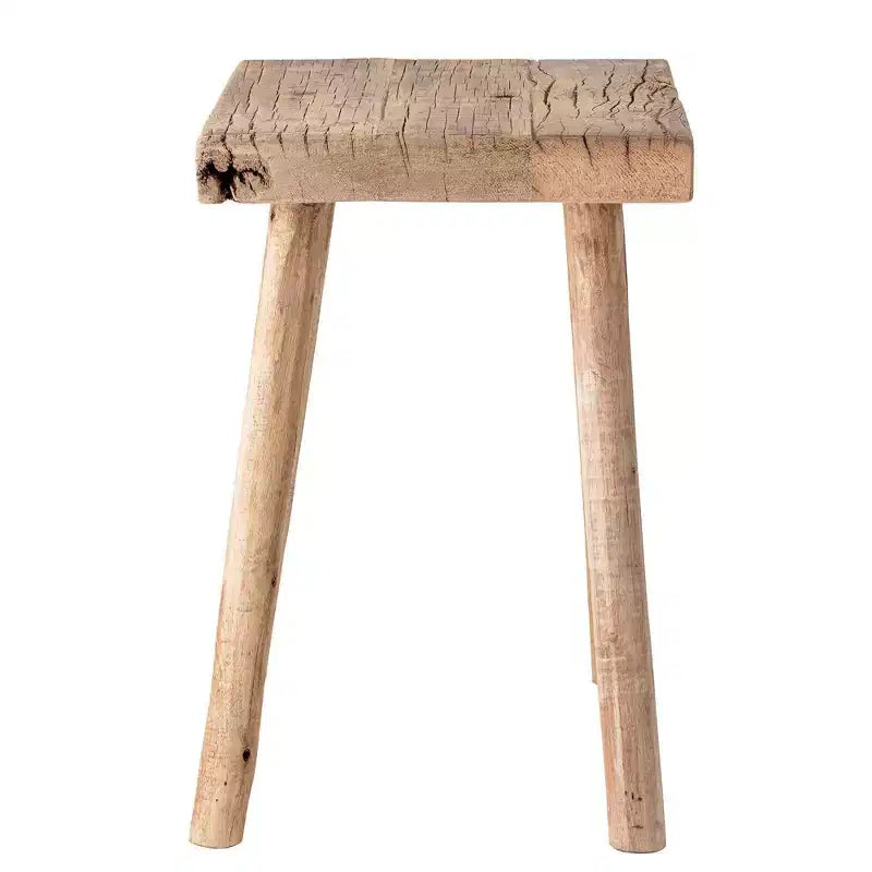 Tavolino d'appoggio in legno riciclato naturale Storied Home