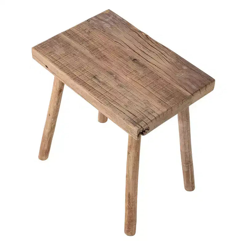 Tavolino d'appoggio in legno riciclato naturale Storied Home