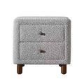 20" Cleo Nightstands Gray Boucle - Acme Furniture
