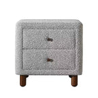 20" Cleo Nightstands Gray Boucle - Acme Furniture