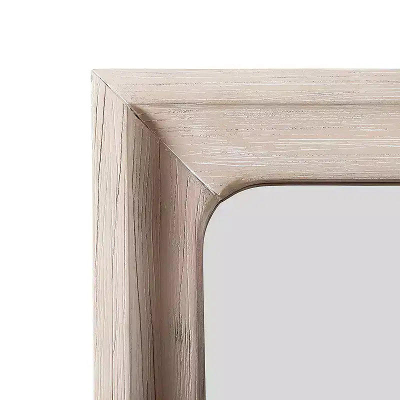 HOMES: Inside + Out Comò e specchio Neovesi 2pz Stile Boho 7 cassetti Rovere