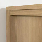Comodino South Shore Gravity con 2 cassetti, frassino naturale