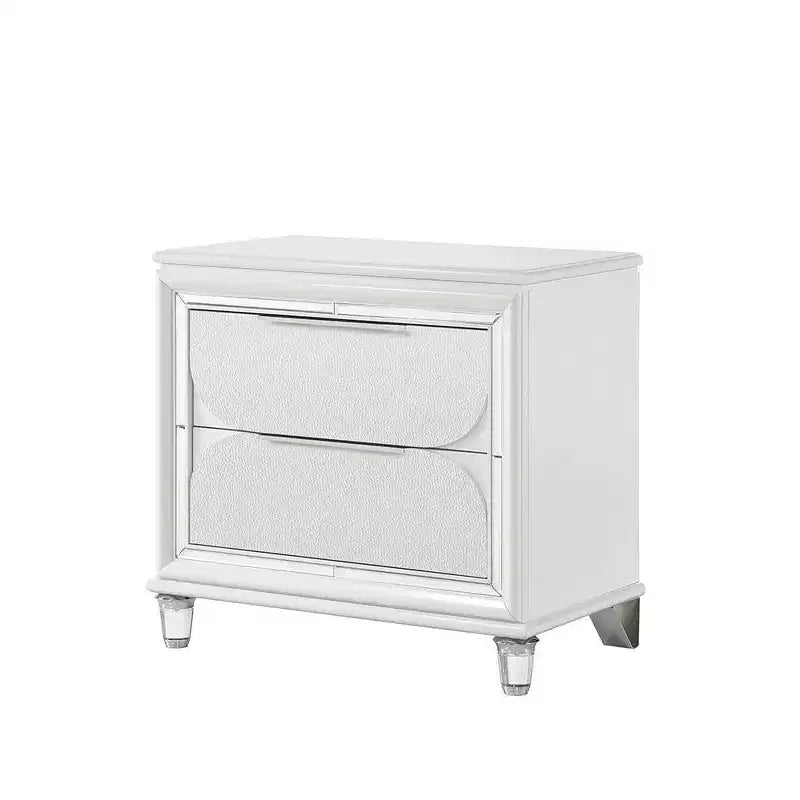 Comodino Tarian da 30.32" Finitura Bianco Perla - Acme Furniture