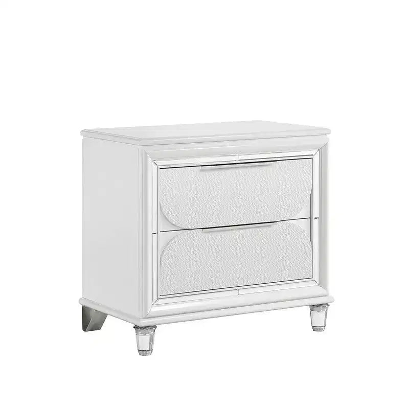 Comodino Tarian da 30.32" Finitura Bianco Perla - Acme Furniture