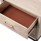 HOMES: Inside + Out Comodino Neovesi Boho con 2 Cassetti Rovere