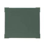 Comodino Comfort Pointe Ellison Verde Vintage: 2 Cassetti, Gambe in Stile Bambù, Design Nautico