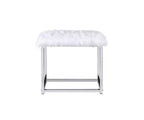 Acme Furniture Coleen Tavolino da Trucco Finitura Cromata