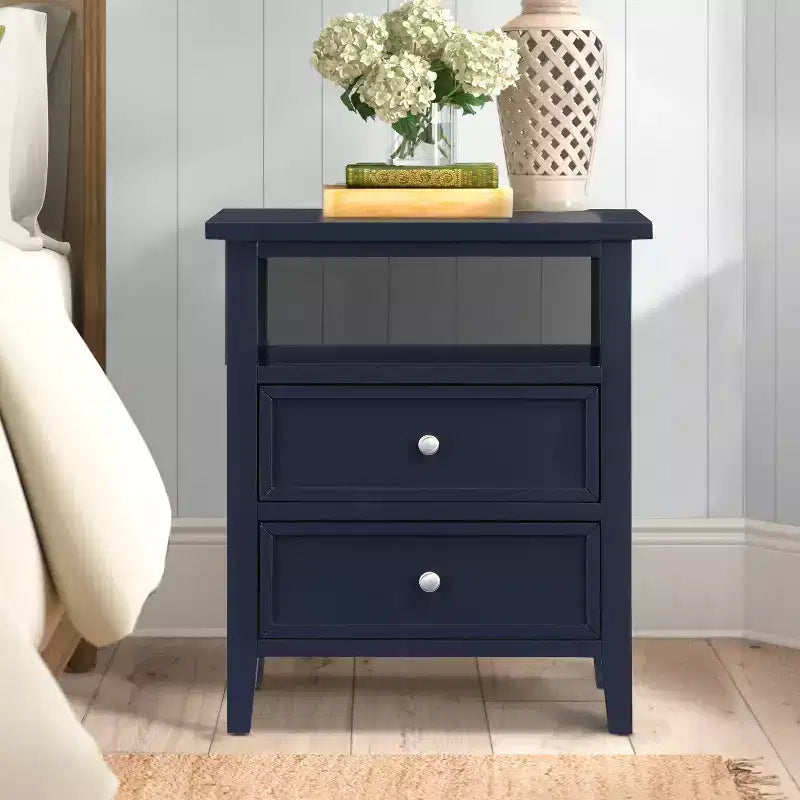 Comodino Comfort Pointe Walker blu notte