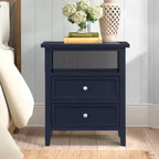 Comodino Comfort Pointe Walker blu notte