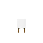 Mobile TV Marcus Mid-Century Modern a 4 ripiani per TV fino a 55": Spazio, gestione cavi - Manhattan Comfort