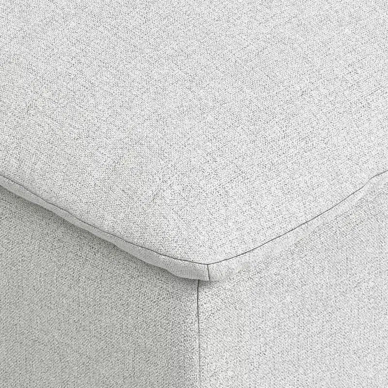 WyndenHall Marlee Pouf Grigio Nuvola