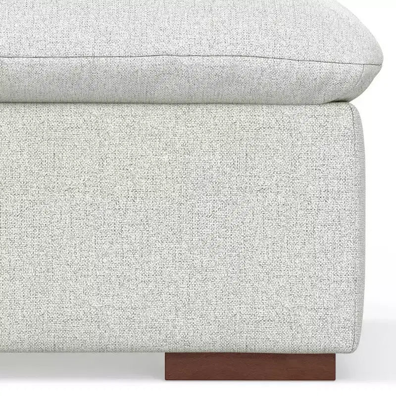 WyndenHall Marlee Pouf Grigio Nuvola
