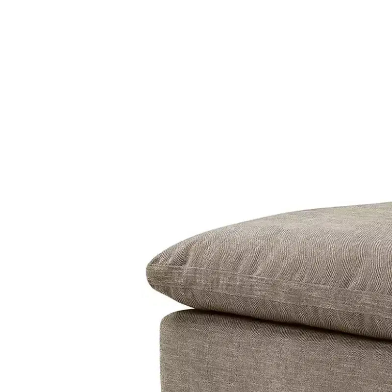 Pouf e panche Naveen da 37", lino cachi - Acme Furniture