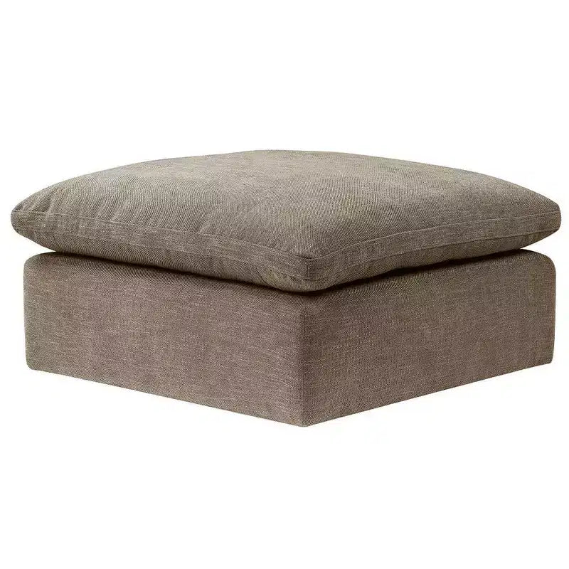 Pouf e panche Naveen da 37", lino cachi - Acme Furniture