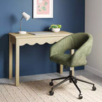 Scrivania ondulata con cassetto naturale - Room Essentials™
