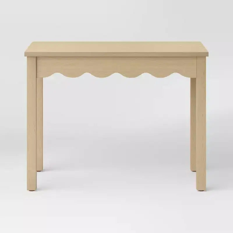 Scrivania ondulata con cassetto naturale - Room Essentials™