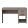 Kabul Computer Desk Light Gray - Boahaus: Home Office Furniture with Storage Shelf, Wood Laminate