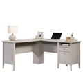 Sauder Larkin Ledge L Desk Glacier Oak