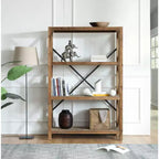 Libreria Boraam 71" Elinor naturale/nera