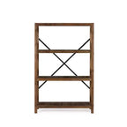 Libreria Boraam 71" Elinor naturale/nera
