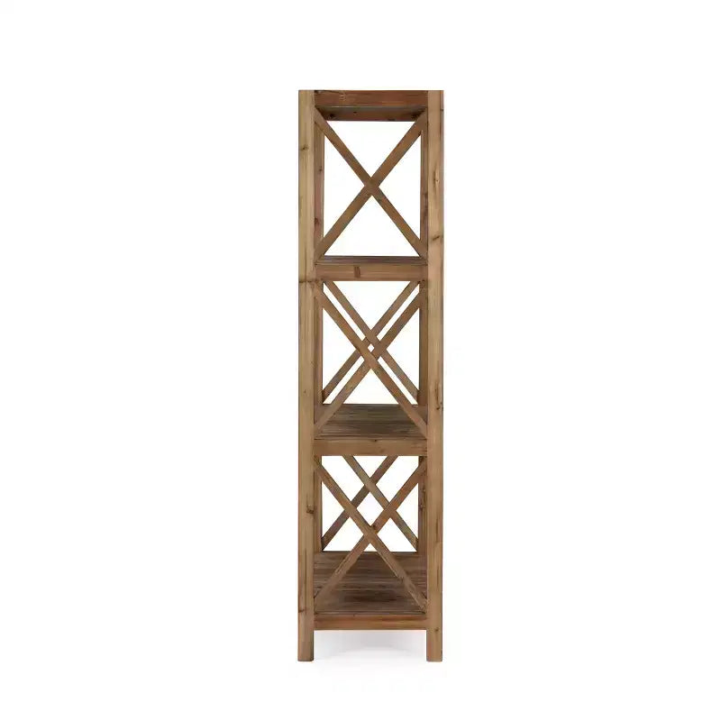 Libreria Boraam 71" Elinor naturale/nera