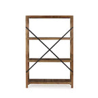 Libreria Boraam 71" Elinor naturale/nera