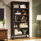 LITTLE TREE Libreria a 5 ripiani, alta 180 cm, colore marrone