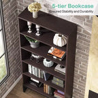 LITTLE TREE Libreria a 5 ripiani, alta 180 cm, colore marrone