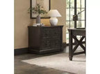 Classificatore laterale in legno tradizionale Martin Furniture Kingston marrone scuro: 2 cassetti, nessun assemblaggio, 36"L x 30"H x 23"P