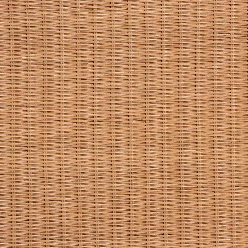 Tavolo Consolle Bali & Paris Elissa in Rattan a Forma di Elefante Miele Chiaro