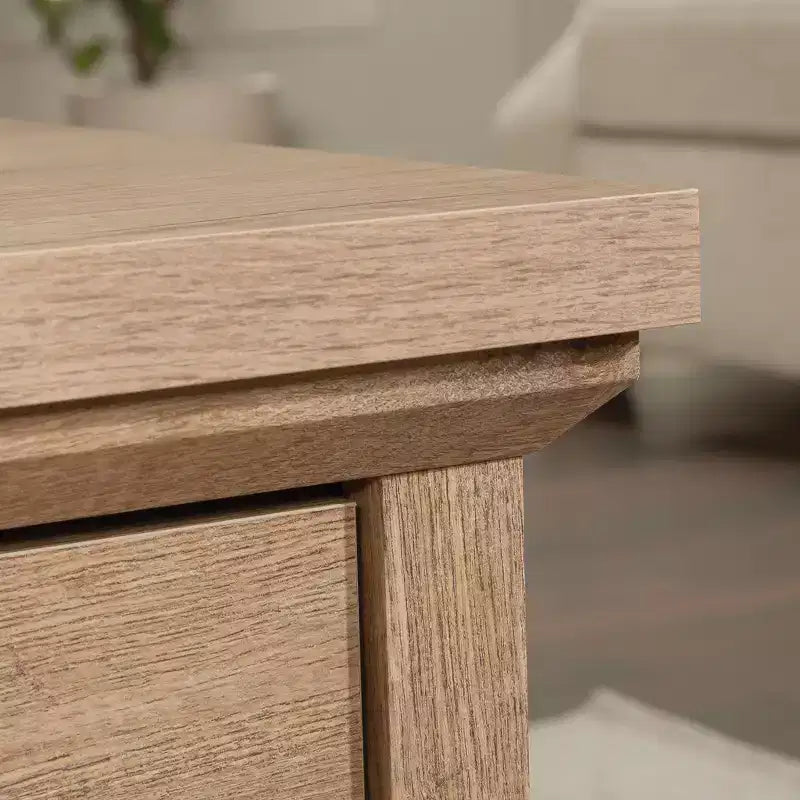 Sauder Aspen Post Coffee Table Prime Oak: Cassetto portaoggetti, Ripiano regolabile, Struttura in MDF